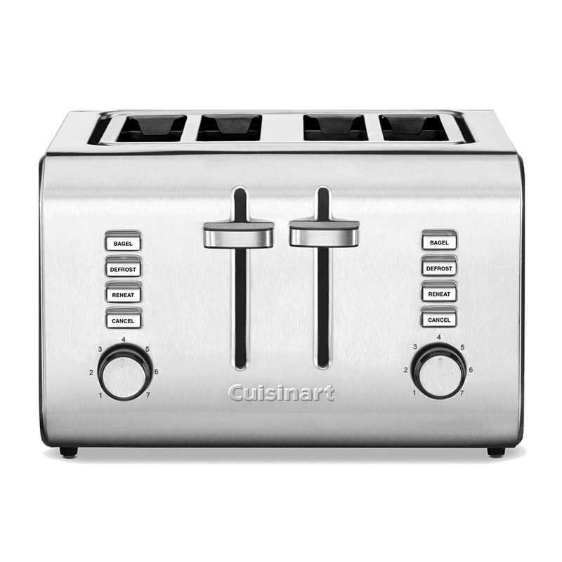 4 Slice Stainless Steel Toaster | Cuisinart